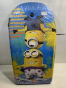 2 x Minion And Spiderman Themed Swimming/Body Boards