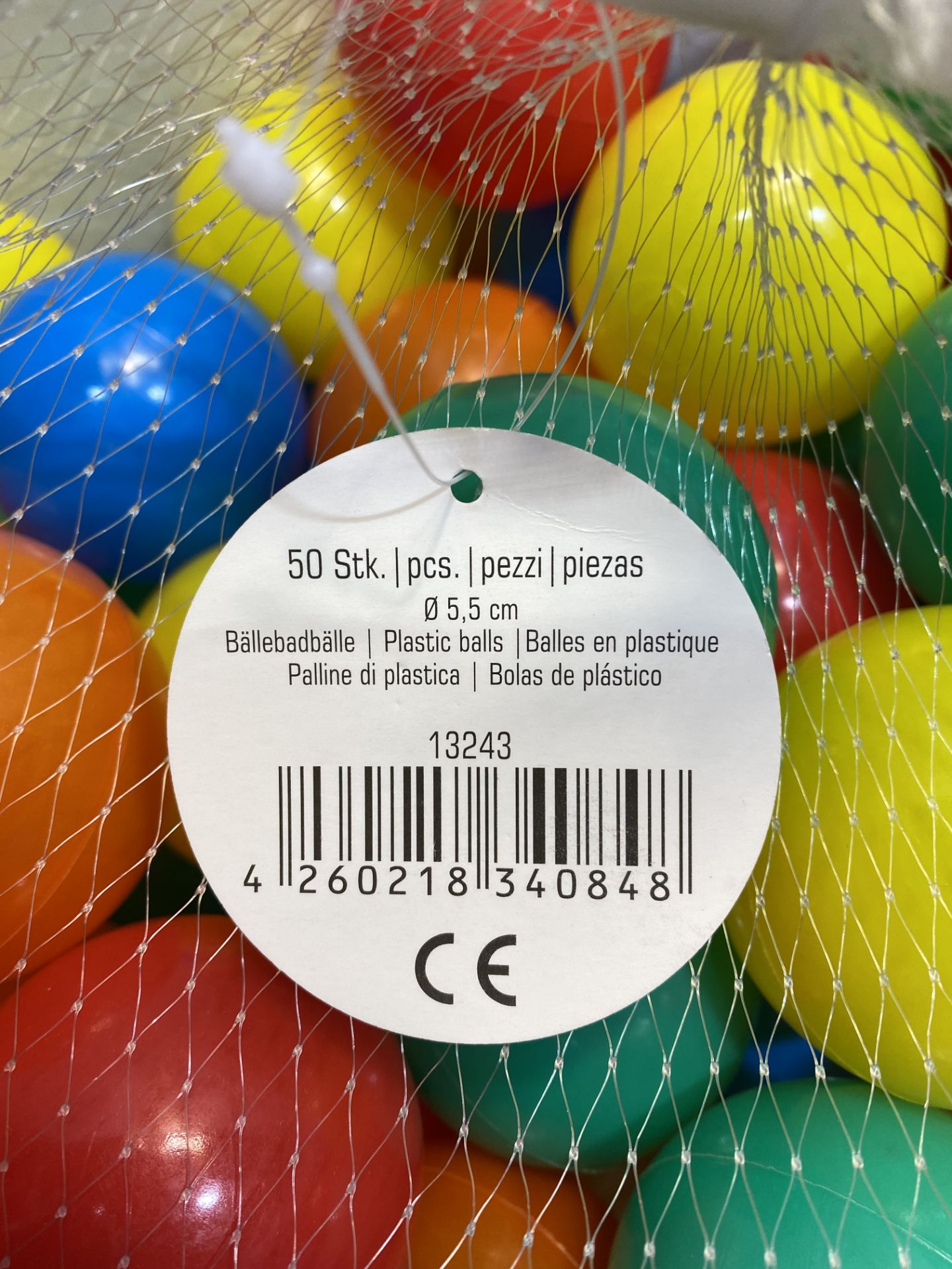 5 x LittleTom 50 Plastic Balls 5.5 cm for Ball Pits - Image 3 of 3