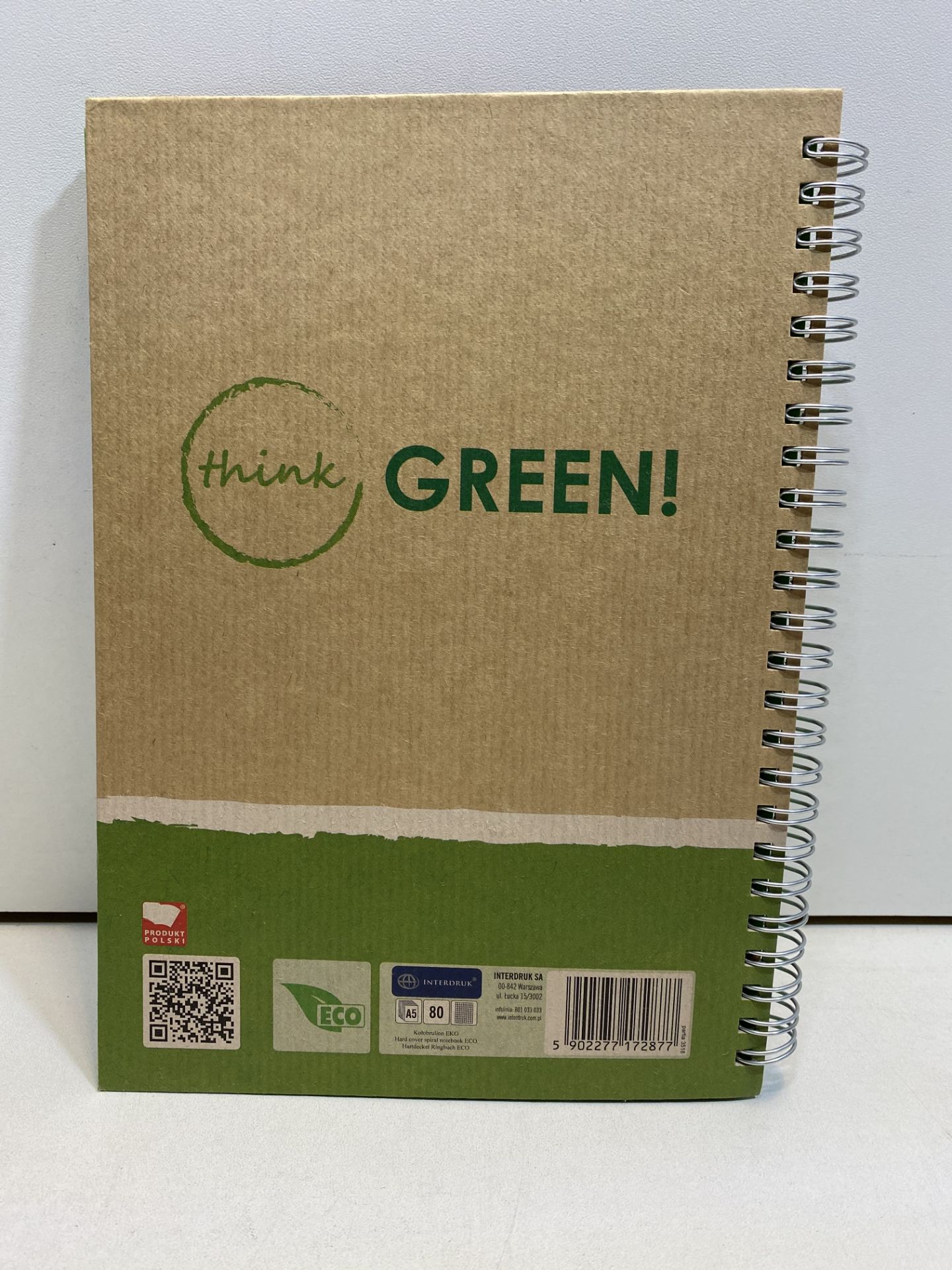 3 x COLLAR A5 / 80K EKO KR INTERPRINT THINK GREEN Grid Notepad | 5902277172877 - Image 3 of 5