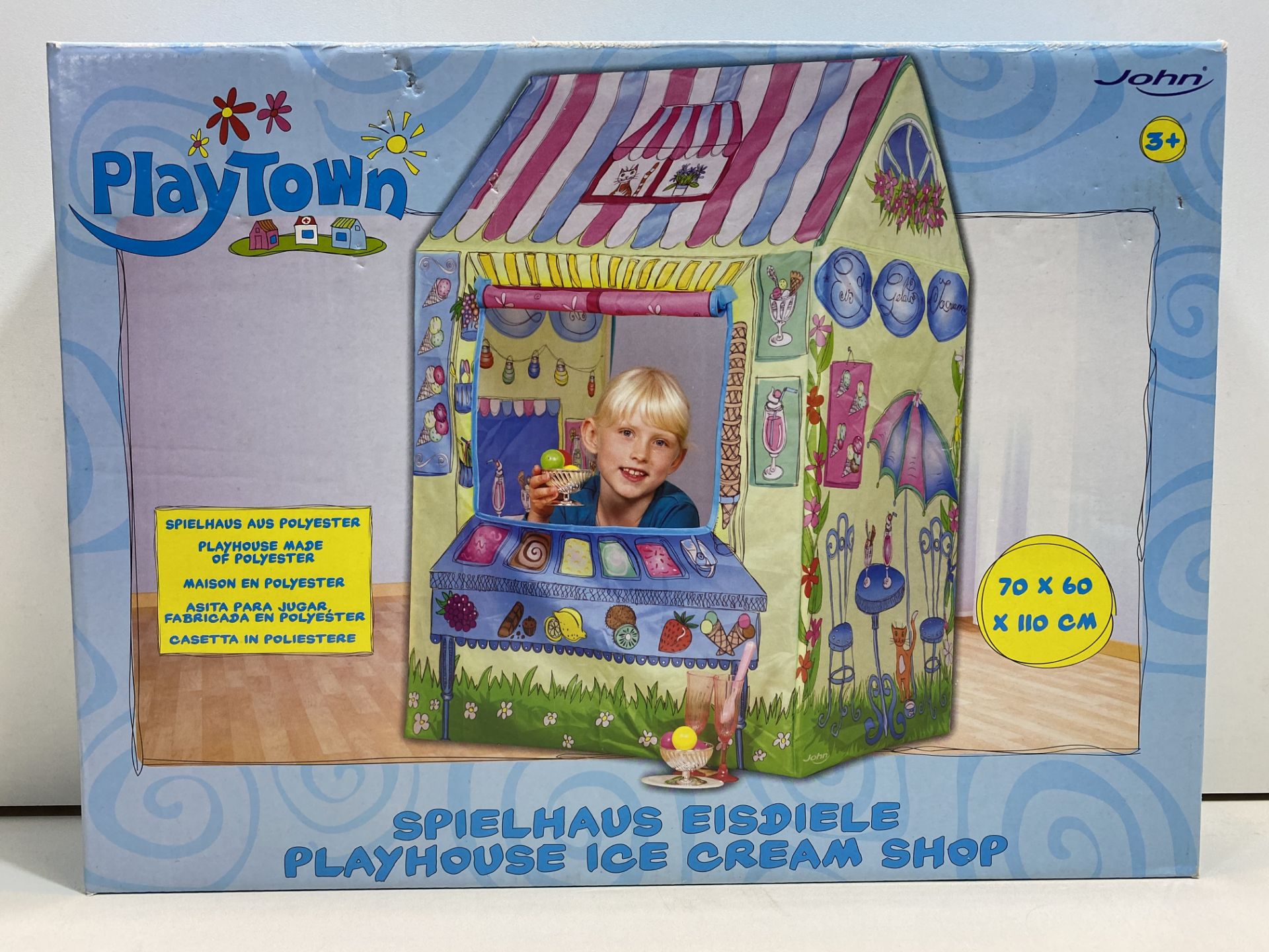 4 x John Playtown Ice Cream Shop Kids Play Tent | 4006149782025