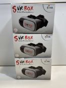 3 x Siva S VR Box - Virtual Reality Glasses | 4260371080520