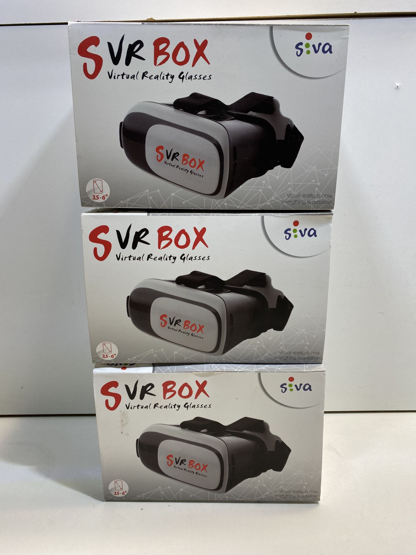 3 x Siva S VR Box - Virtual Reality Glasses | 4260371080520 - Image 2 of 4