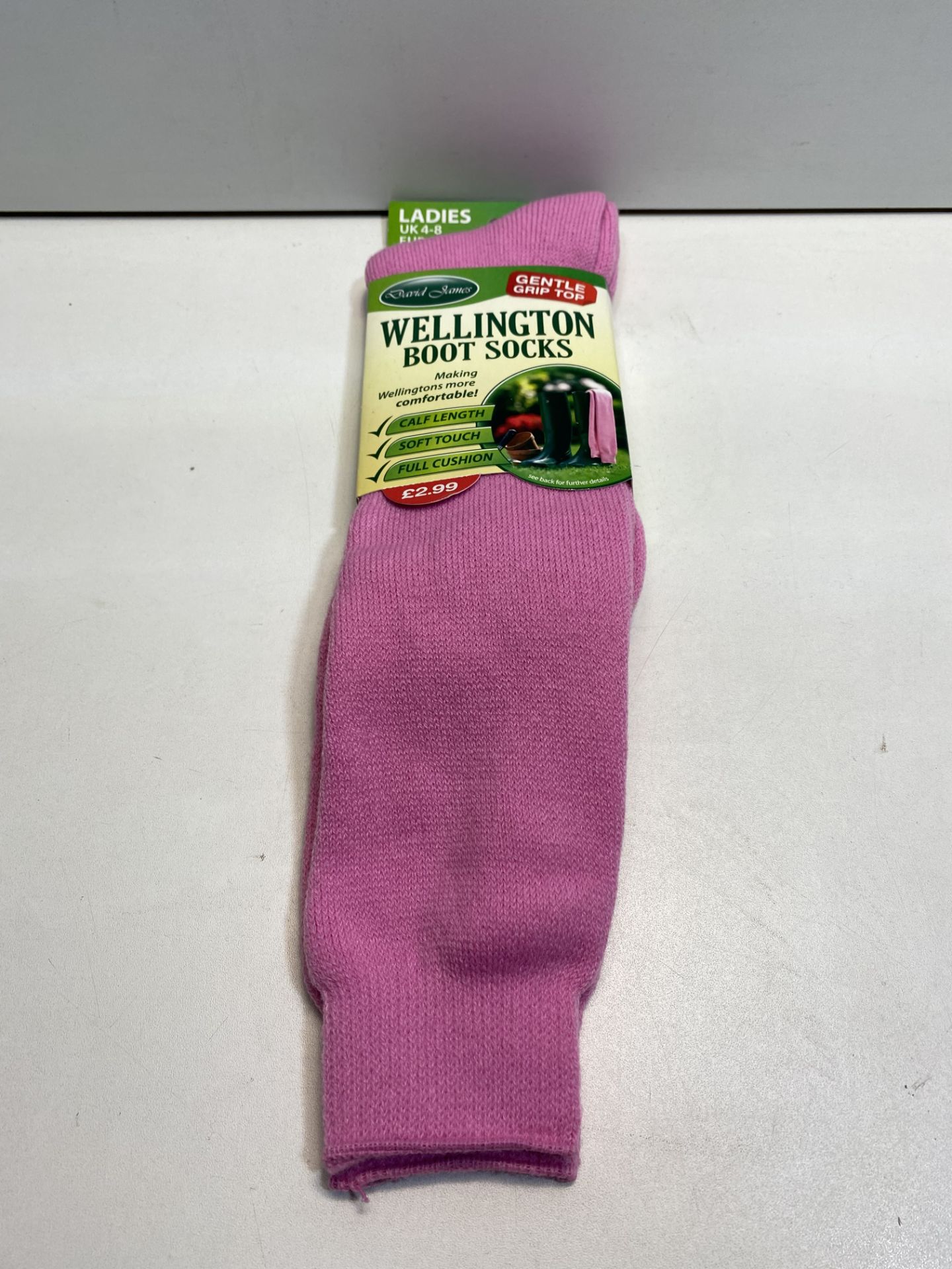 5 x Various Coloured Womens David James Wellington Boot Socks | 5019041014155 - Image 9 of 10