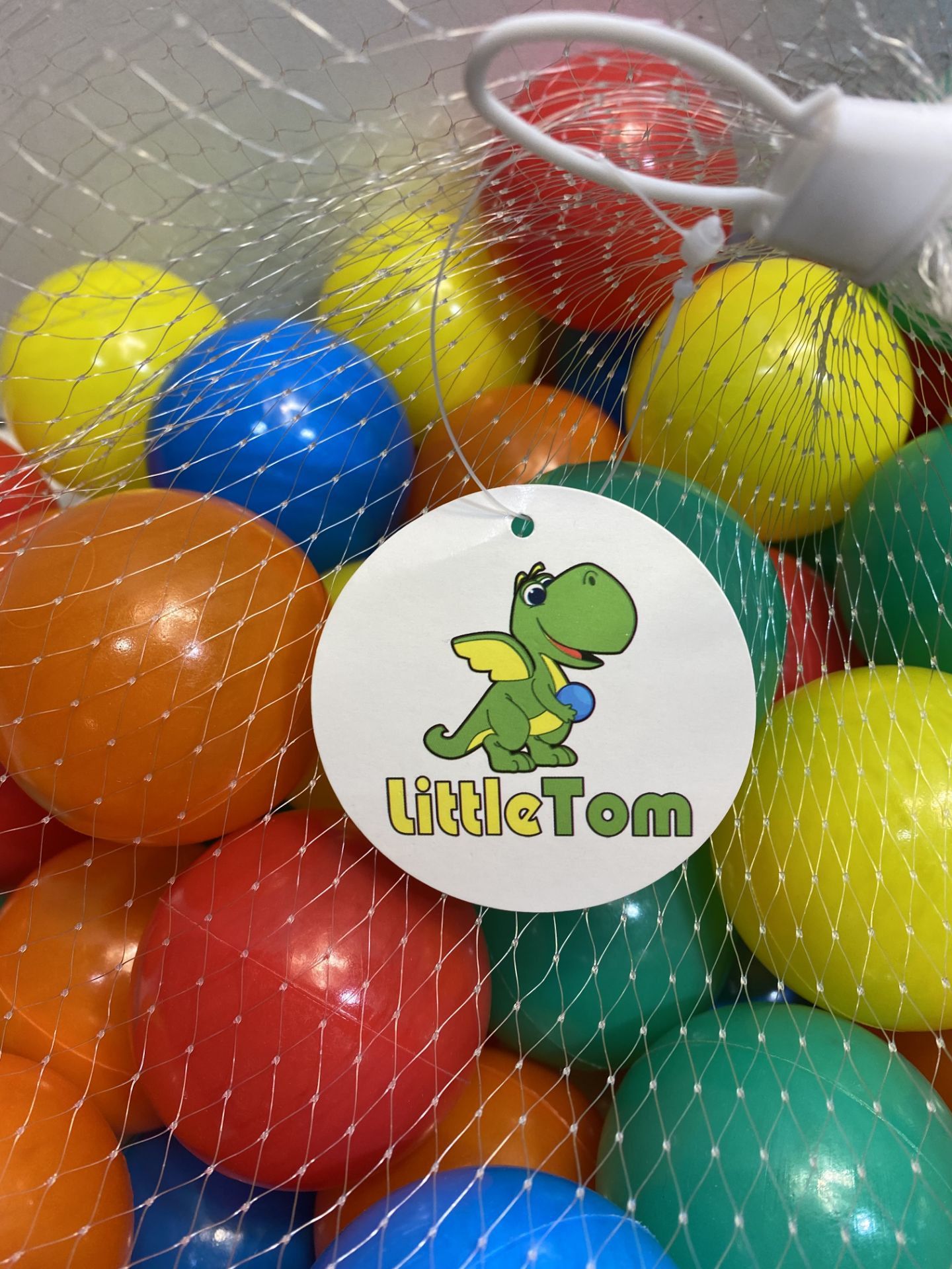 5 x LittleTom 50 Plastic Balls 5.5 cm for Ball Pits - Image 2 of 3