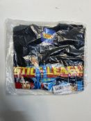 1 x Men's Justice League Black T-Shirt Size Small | B00829X6P2