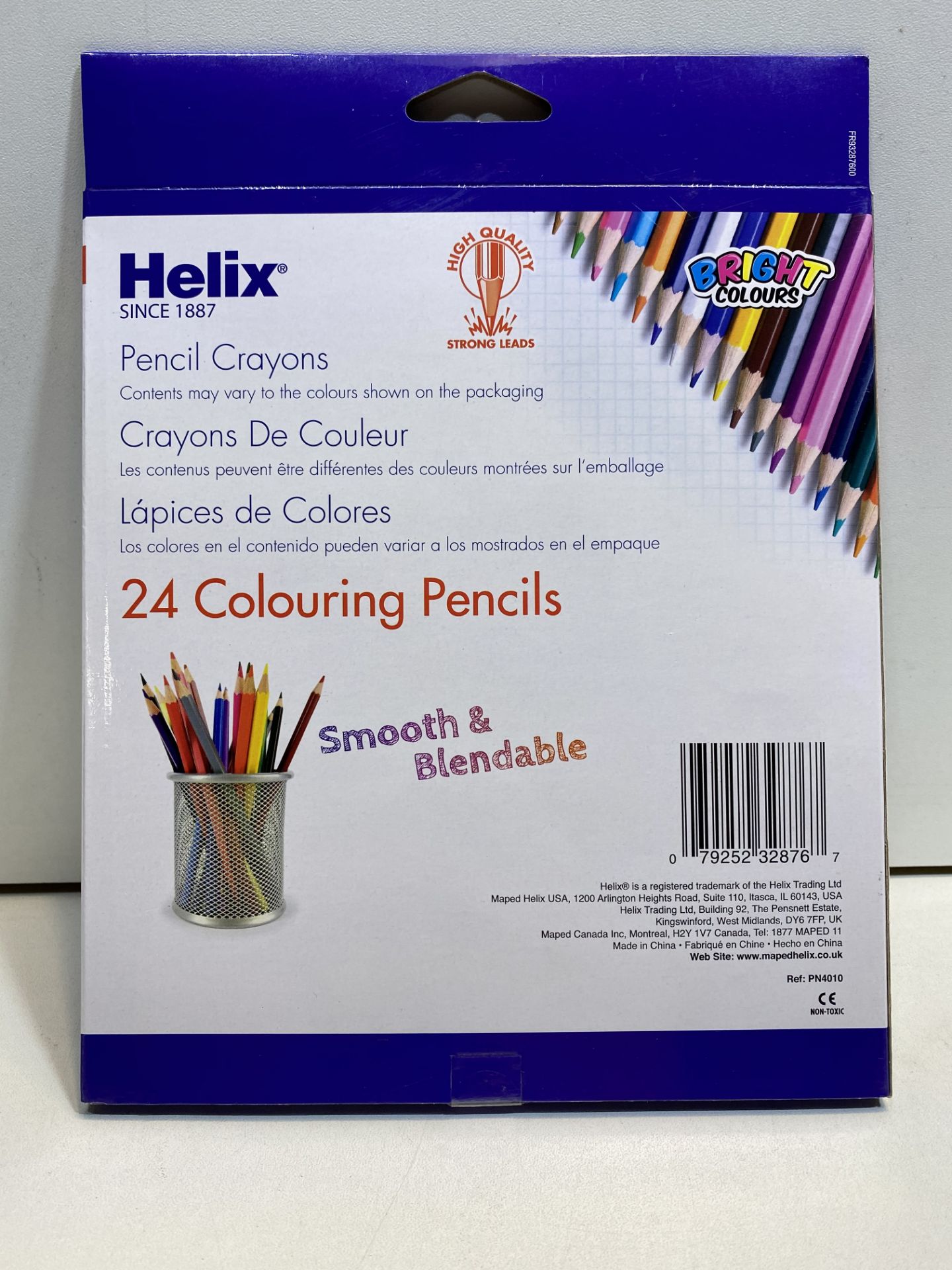 7 x Helix Colouring Pencils - Full Size Hexagonal | 079252328767 - Image 2 of 3