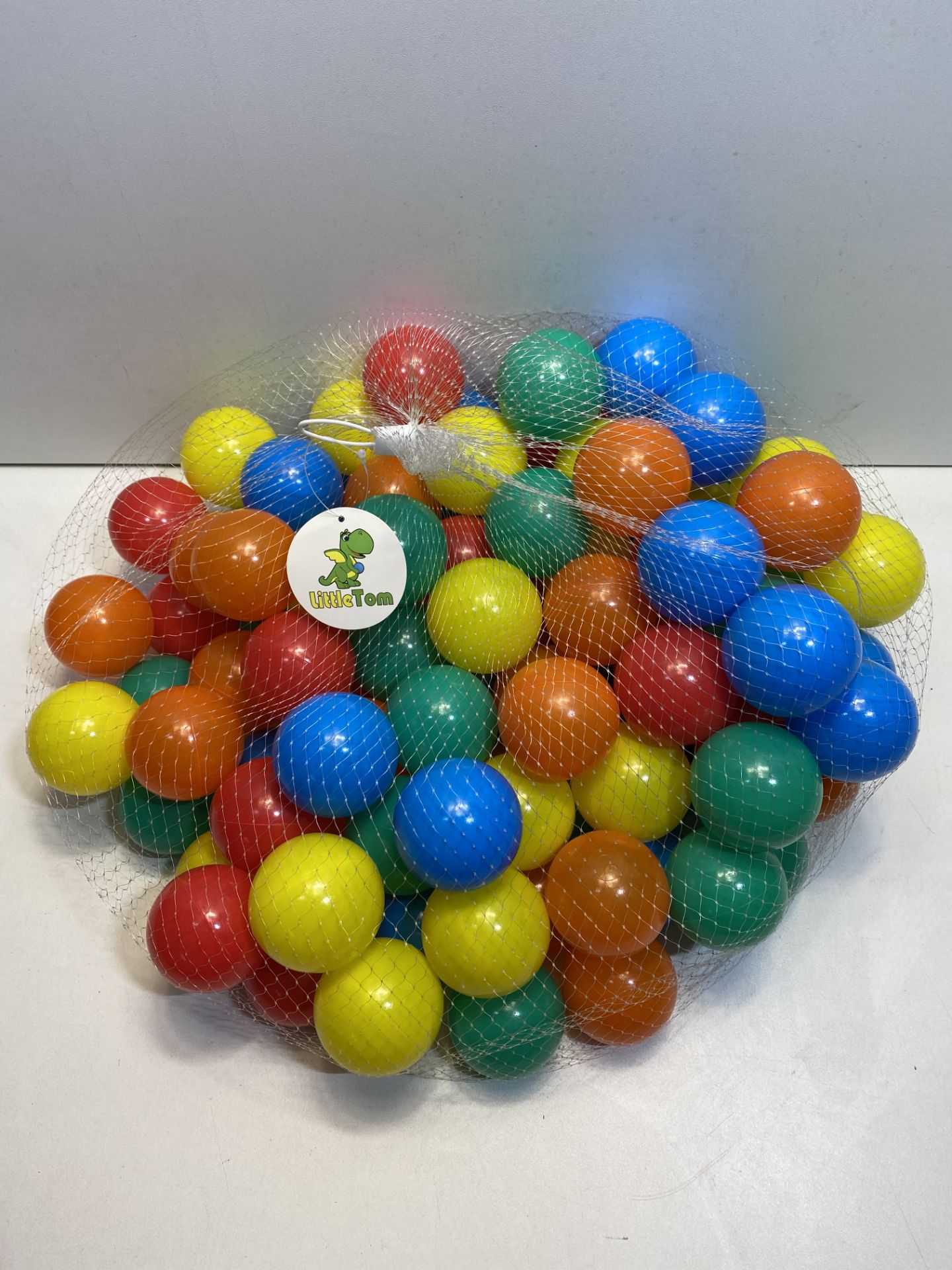 5 x LittleTom 50 Plastic Balls 5.5 cm for Ball Pits