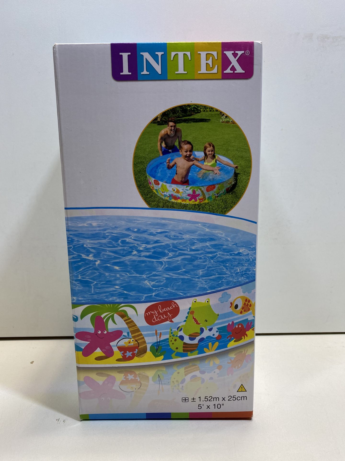 1 x Intex Under the Palm Trees Snapset Pool | 6941057454511