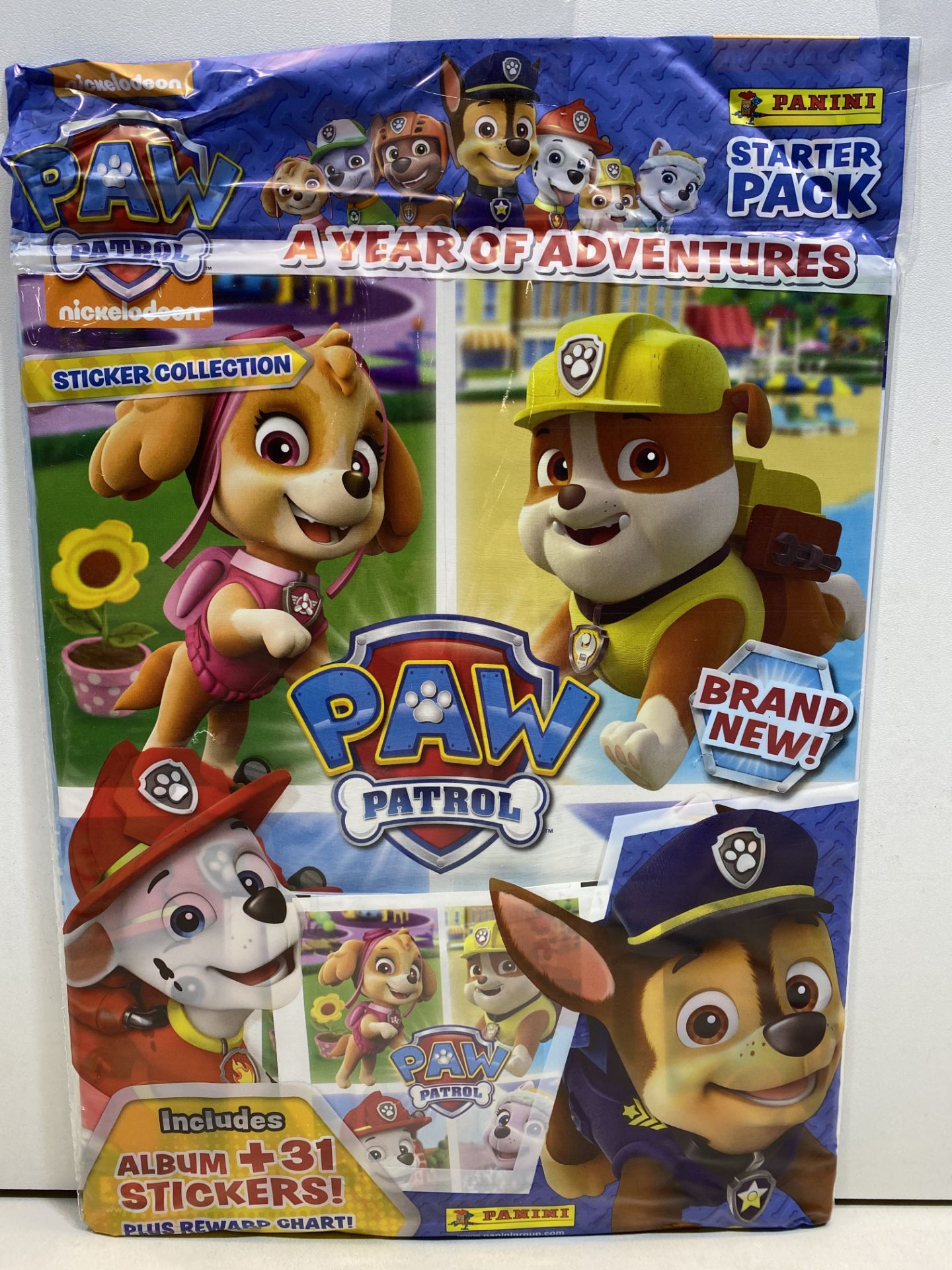 7 x Mighty Pups Panini Paw Patrol Sticker Collection Starter Pack | 8018190076752 - Image 2 of 3