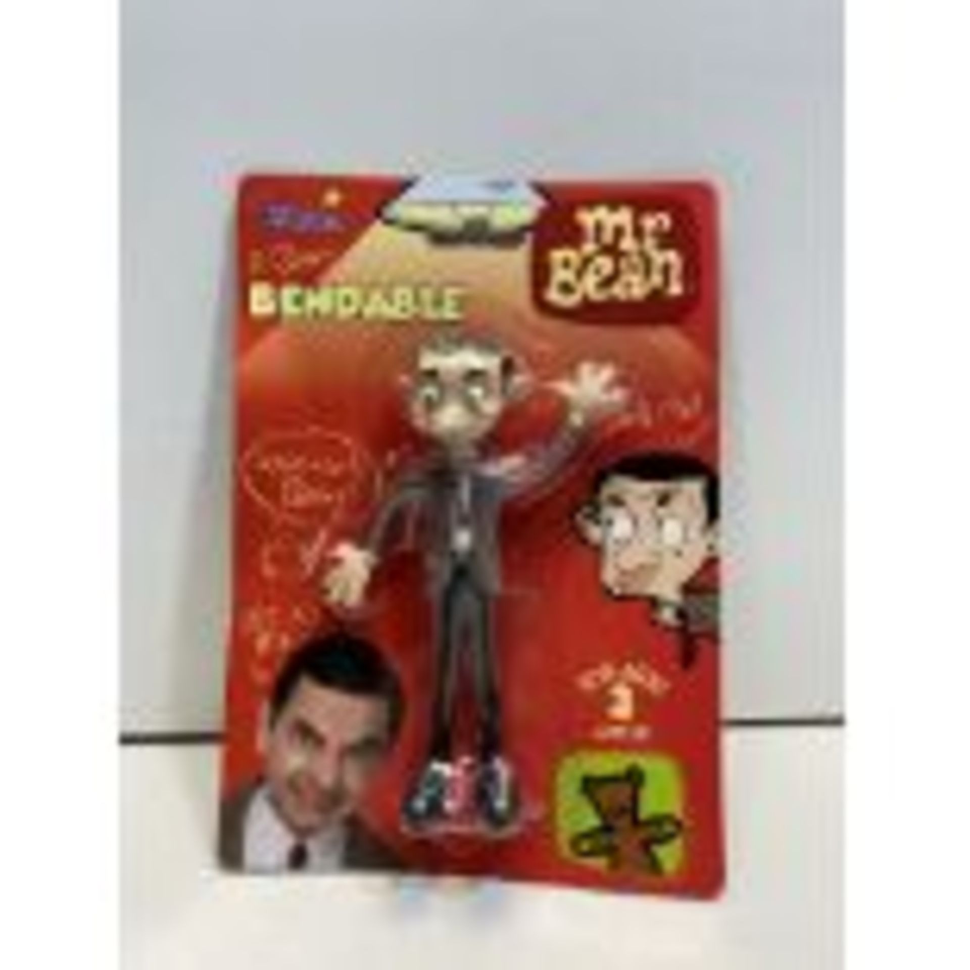 12 x 1990 NJCROCE MR BEAN BENDABLE - POSEABLE FIGURE NEW IN BLISTER PACK | 54382035013