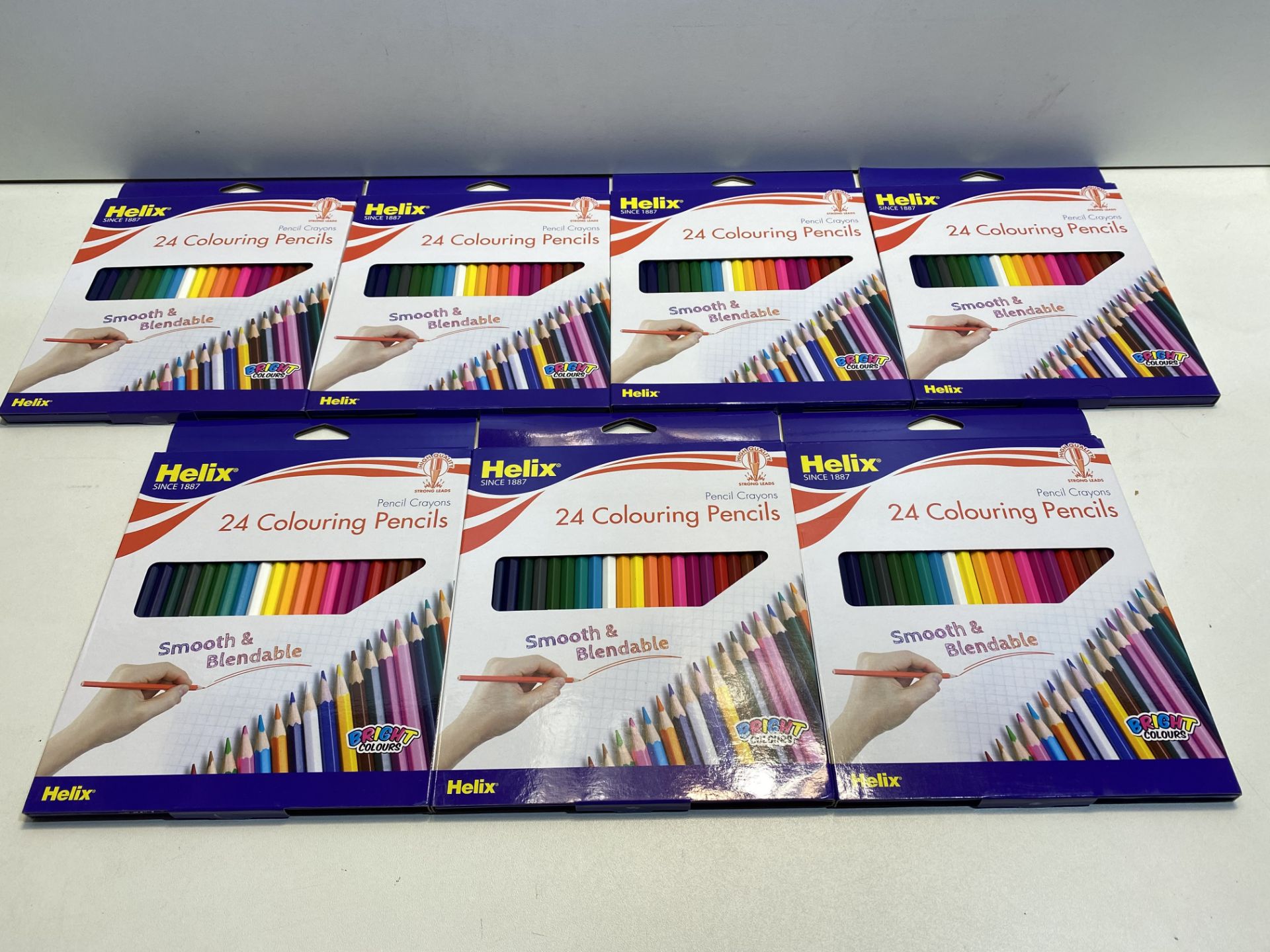 7 x Helix Colouring Pencils - Full Size Hexagonal | 079252328767 - Image 3 of 3