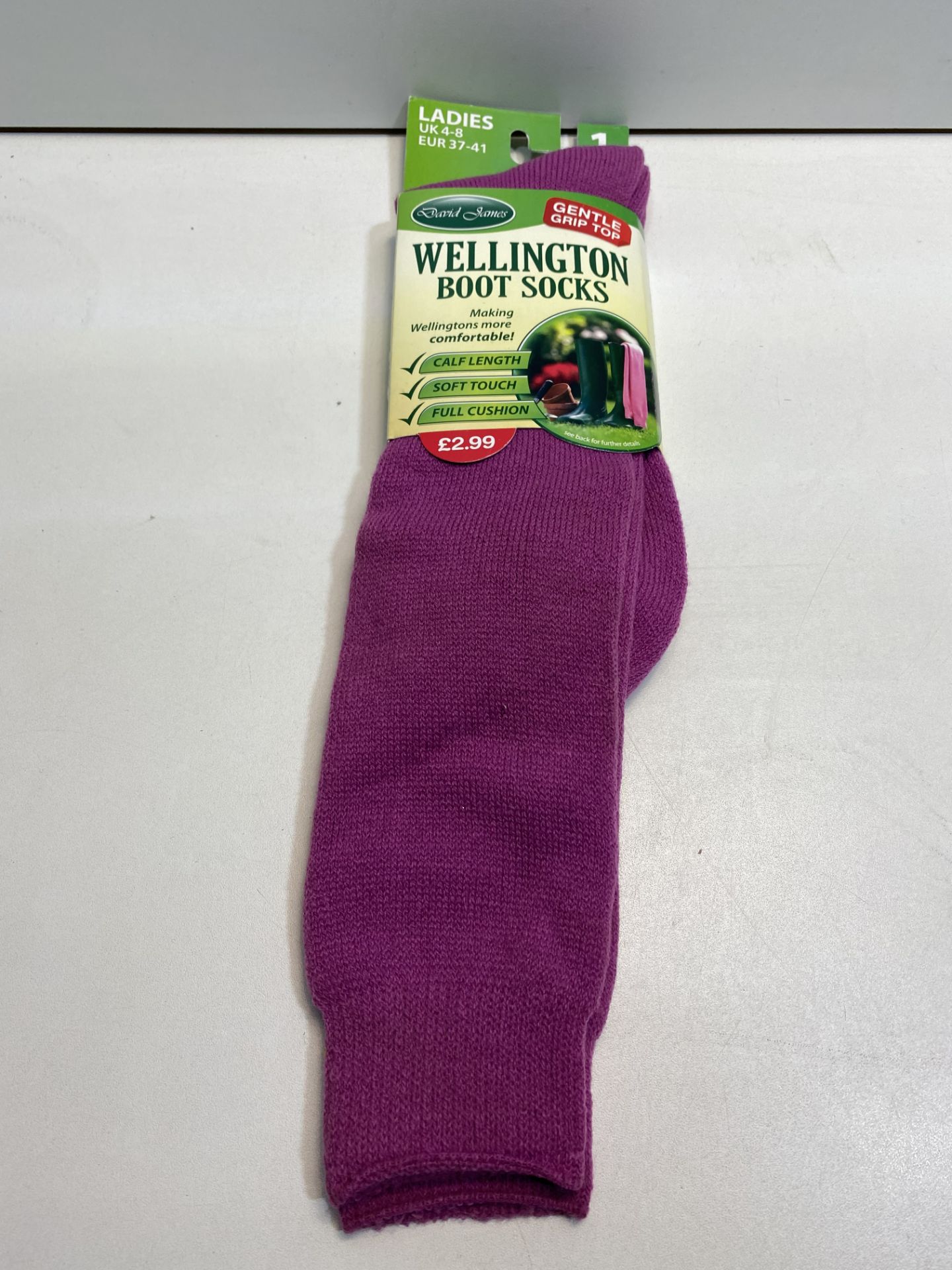 5 x Various Coloured Womens David James Wellington Boot Socks | 5019041014155 - Image 6 of 10