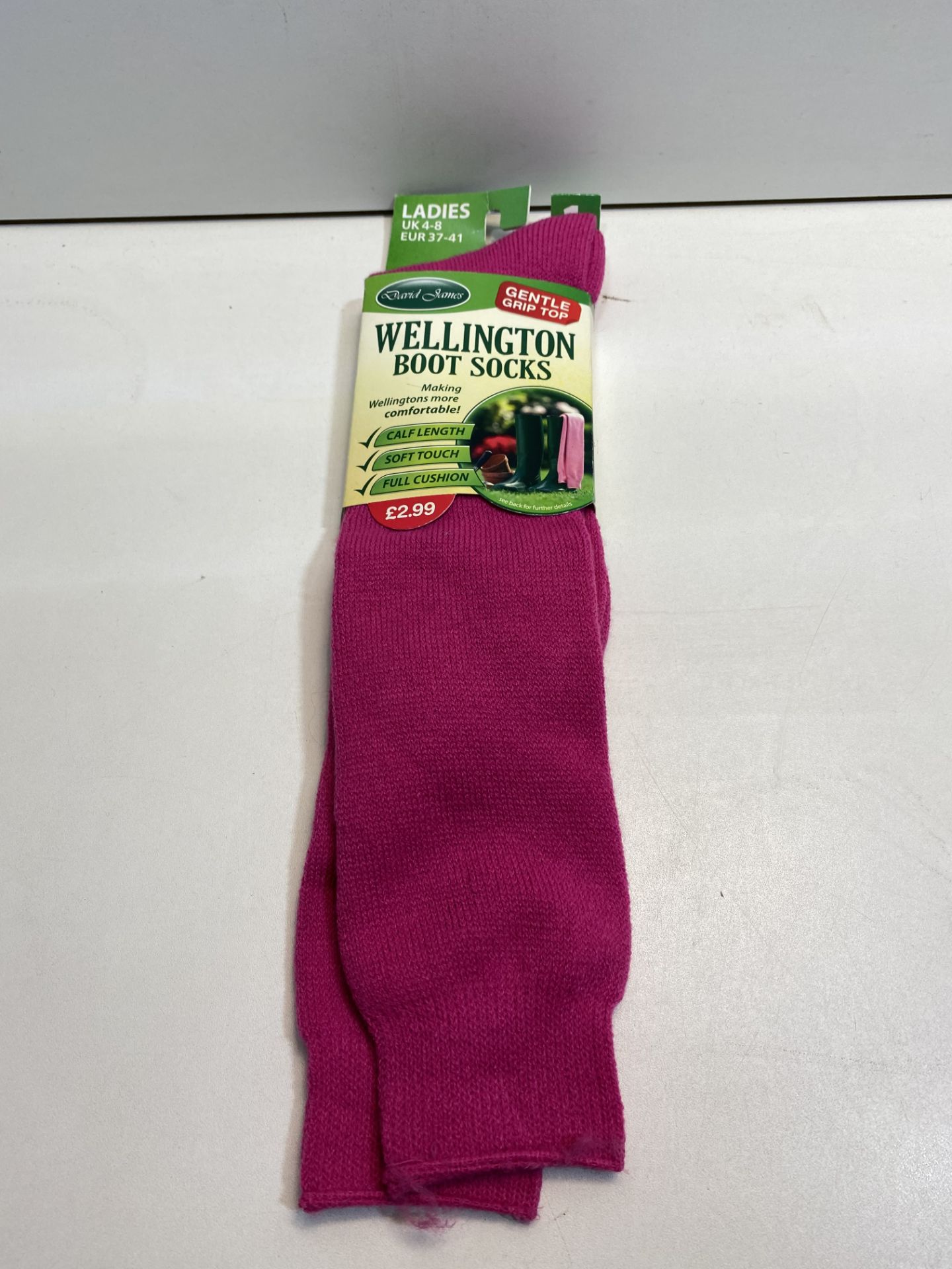 5 x Various Coloured Womens David James Wellington Boot Socks | 5019041014155 - Image 4 of 10