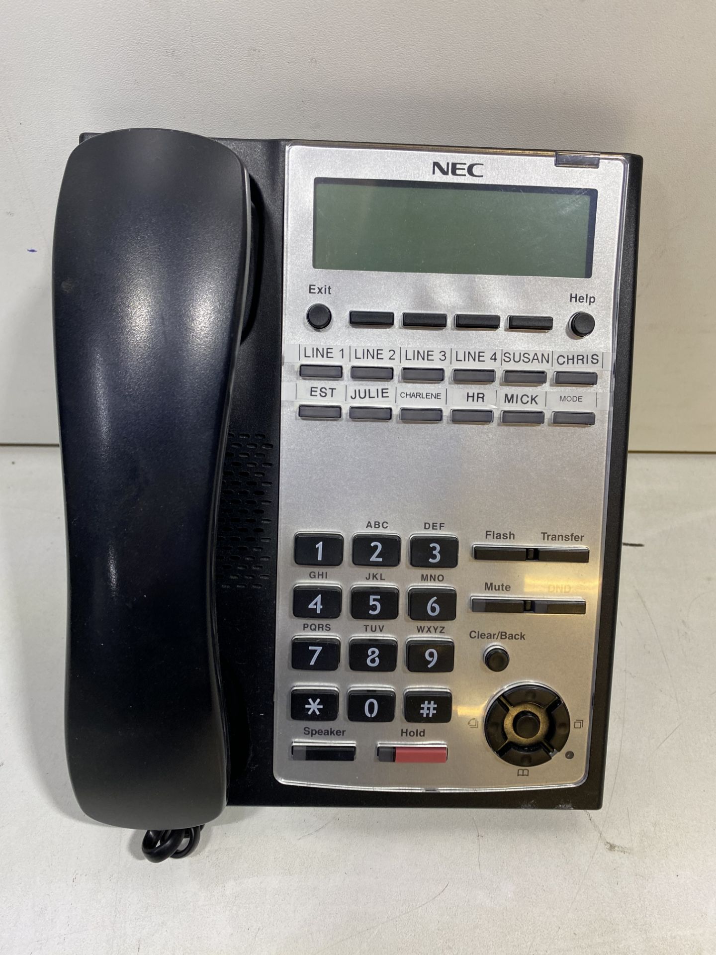 16 x NEC IP4WW-12TXH-B-TEL (BK) Telephones - Image 2 of 4