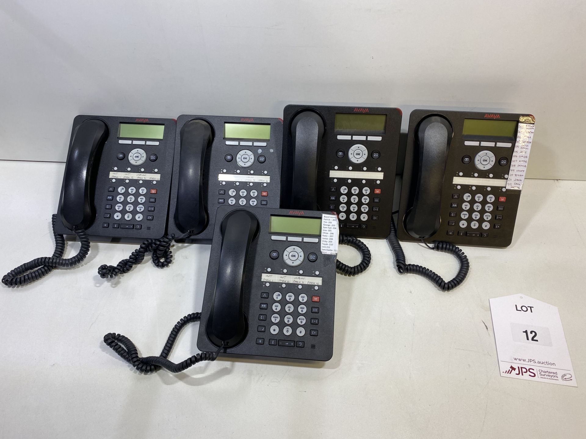 5 x Avaya 1408 Digital Handset Telephones