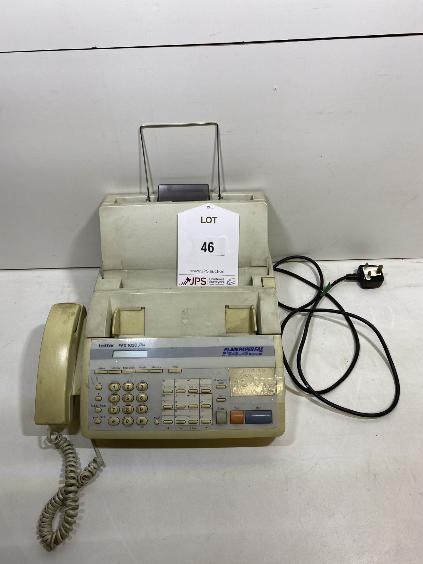 Brother FAX-1020 Plus Fax Machine