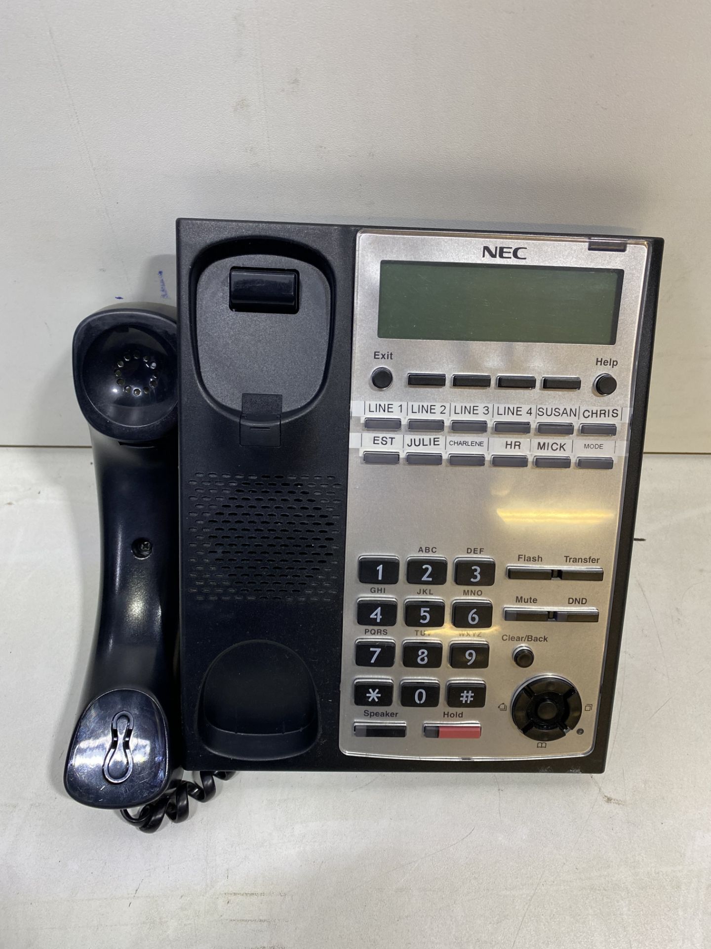 16 x NEC IP4WW-12TXH-B-TEL (BK) Telephones - Image 3 of 4