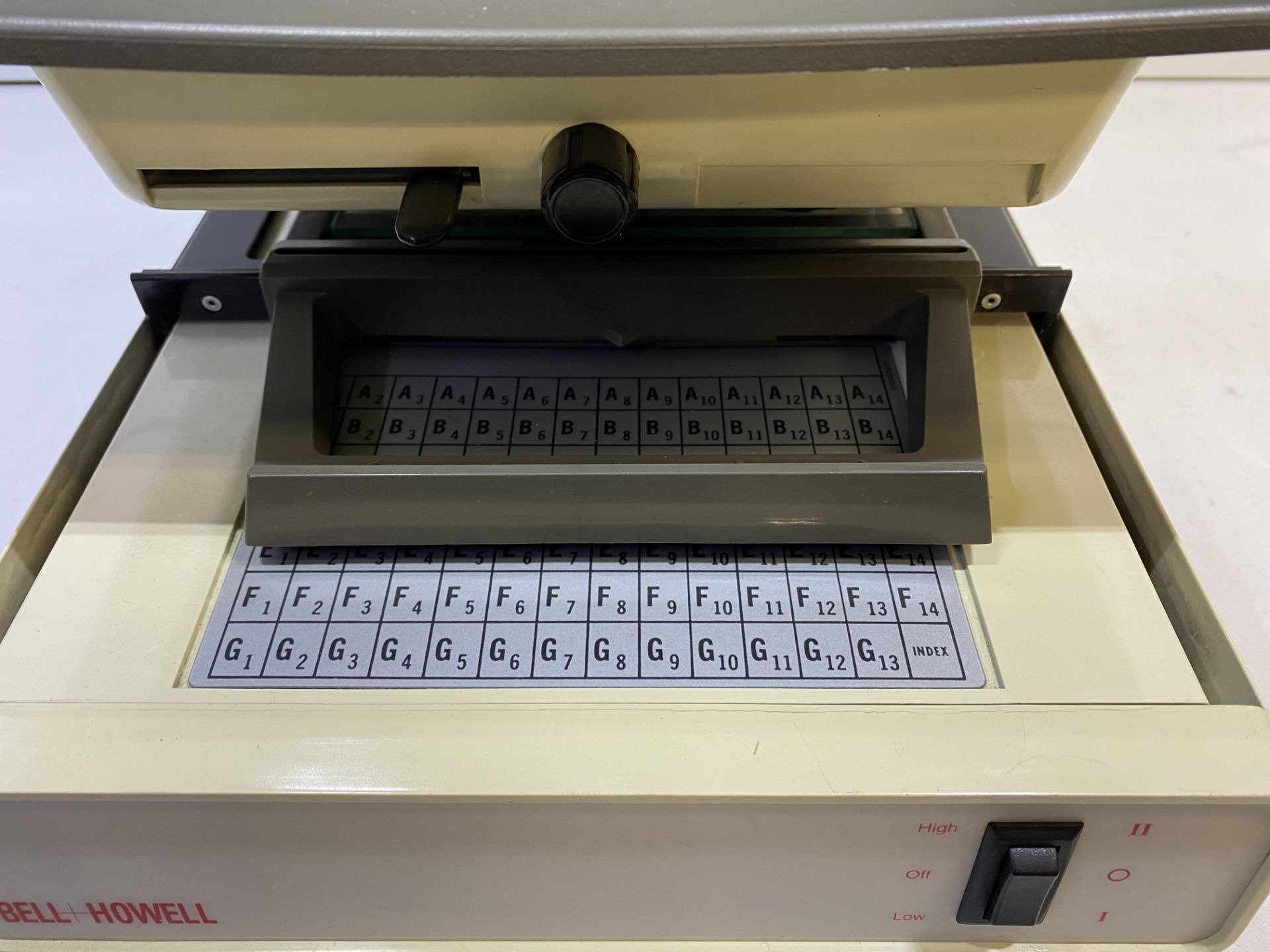 Bell & Howell S100 Microfiche Reader - Image 4 of 7