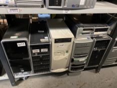 18 x Various Desktop Computers - NO HDD - SPARES & REPAIRS