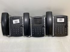 3 x Polytek VVX410 Telephones