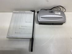 Paper Cutter & H16CCS1 Cross-Cut Shredder