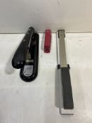 3 x Various Staplers