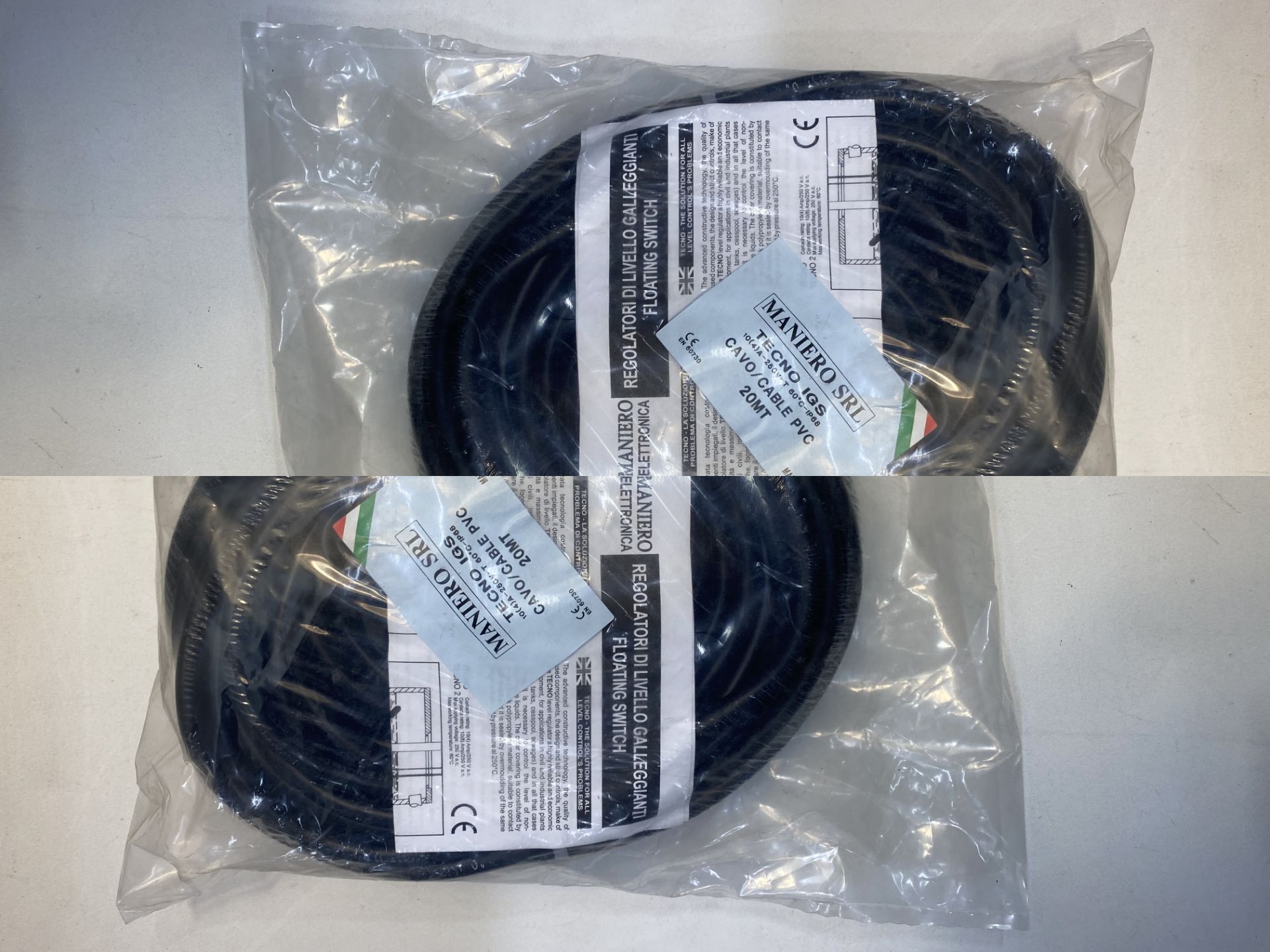 4 x Tecno 20m Floating Switch Cables - Image 3 of 4