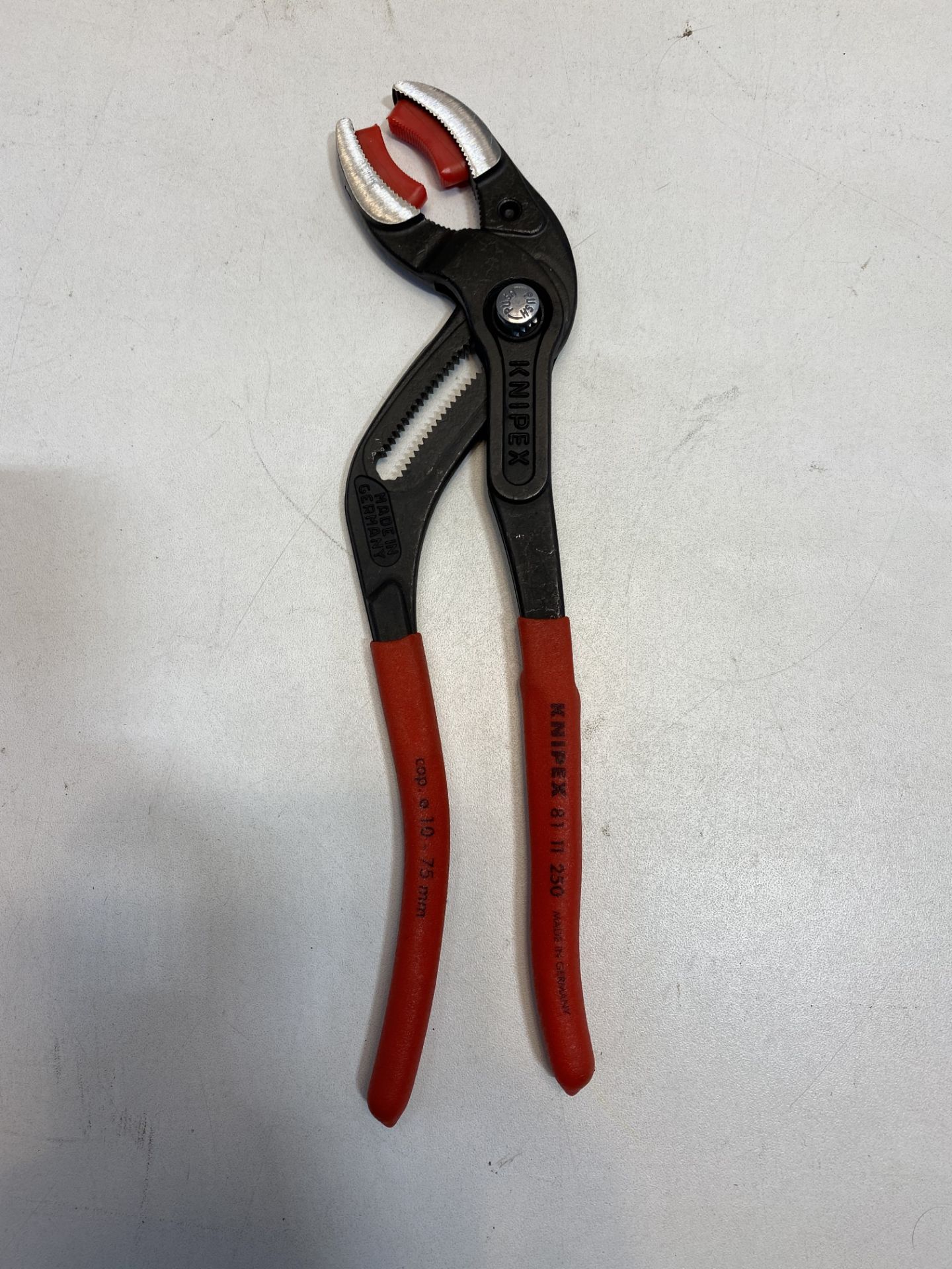 4 x Knipex Rubberised Pipe Grips - Image 3 of 7