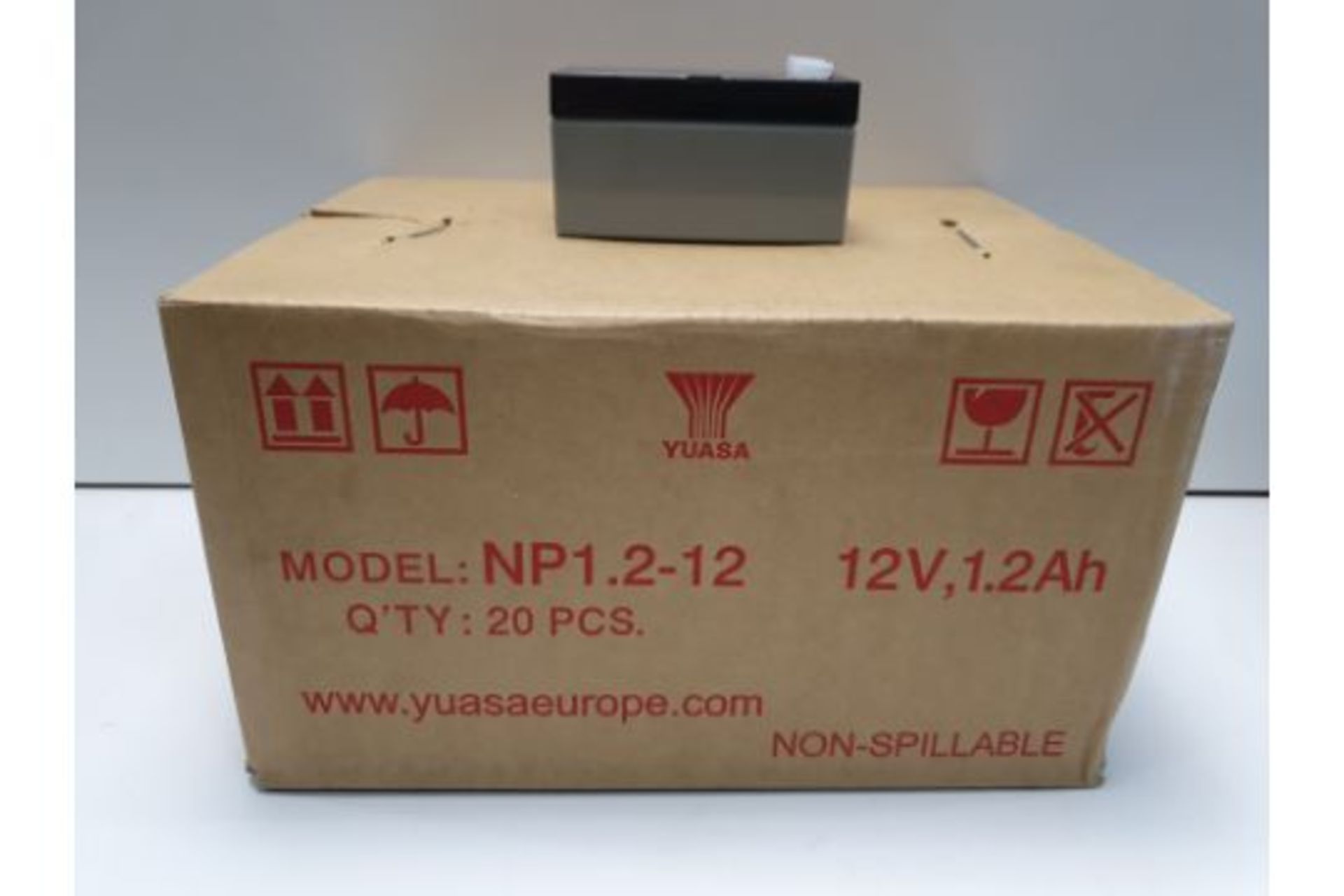 YUASA - NP1.2-12 lead acid batteries (200) (RRP £15 Each) - Image 2 of 4
