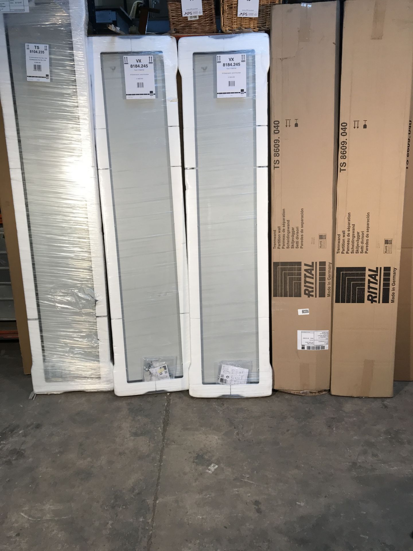 5 x Rittal Enclosure Server Panels