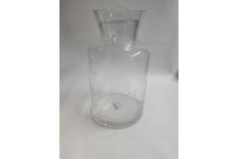 Clear Glass Cookie/Storage Jar w/Lid