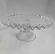 2 x Glass Cake Stands