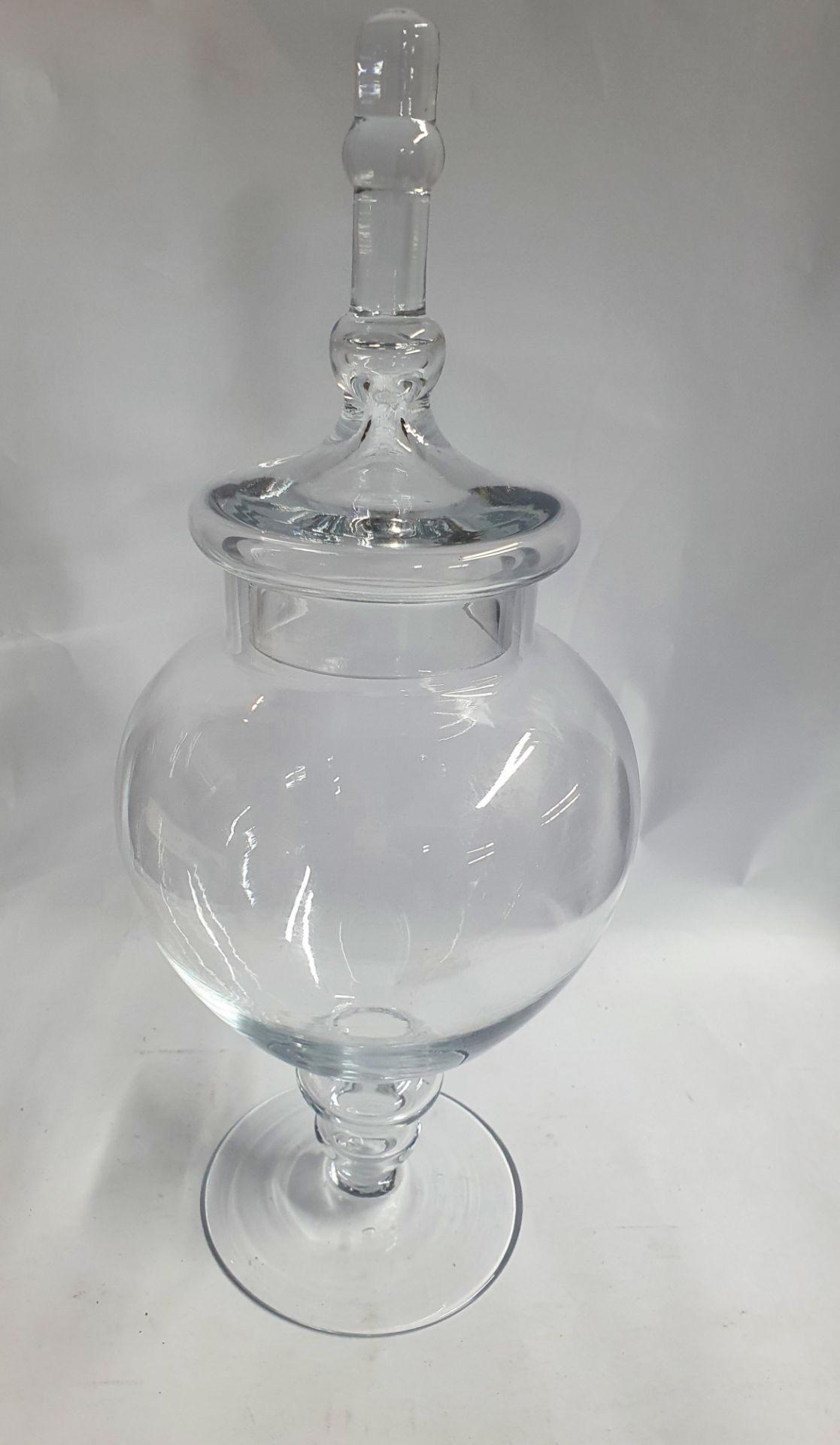 Glass Bonbon Jar