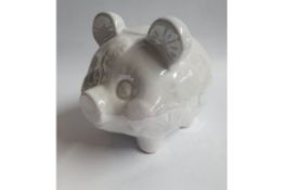 Pearlised Piggy Bank
