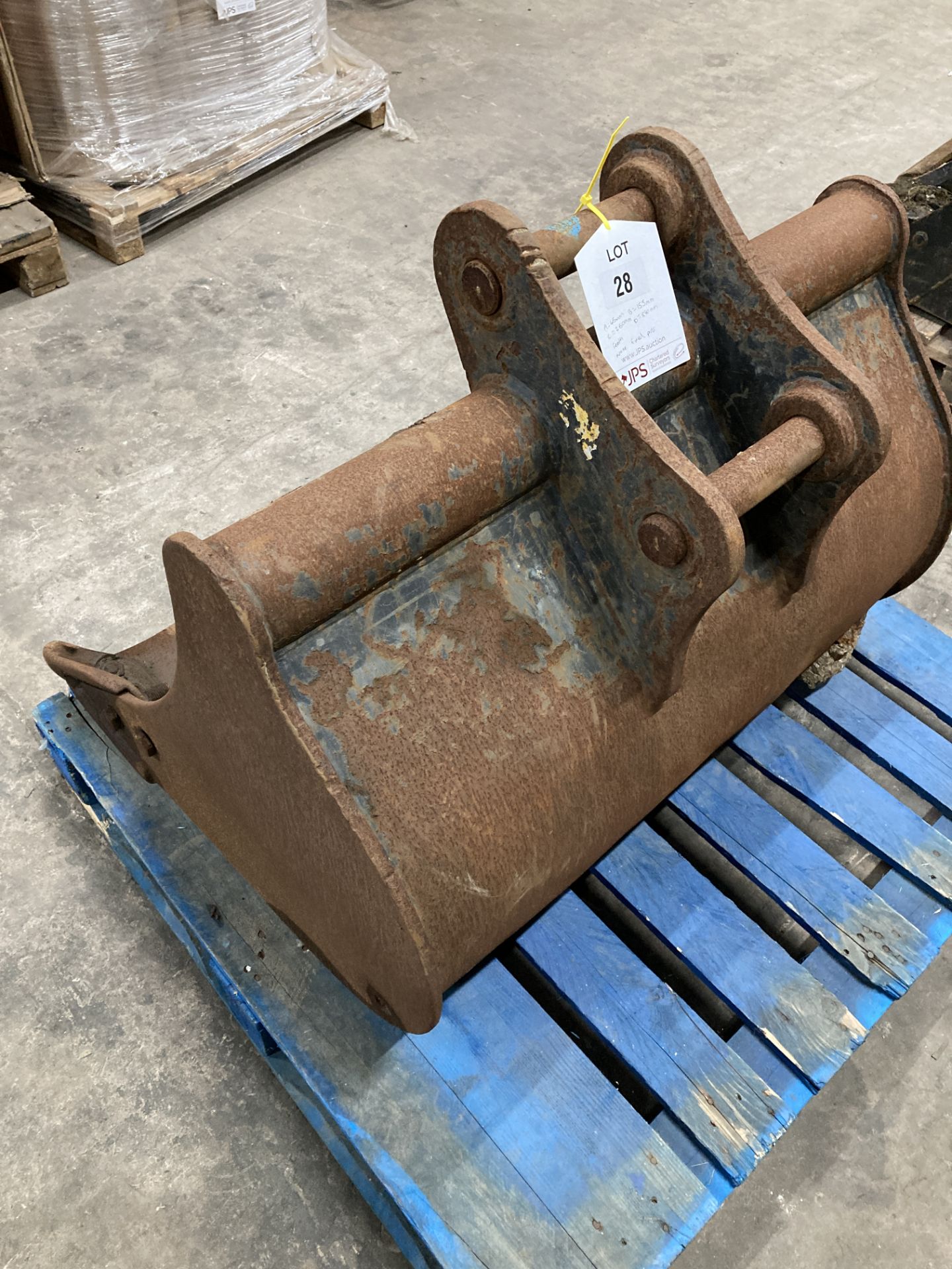 Unbranded 5 Toothed Digger Bucket Attachment | 45mm x 155mm x 260mm x 860mm - Image 3 of 4