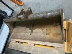 Unbranded Grading/Ditching Bucket Attachment | 40mm x 145mm x 190mm x 1210mm