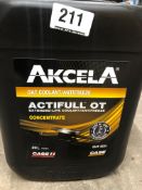 3 x 20L Drums of Akcela MAT 3624 Actifull OT Extended Life Coolant/Antifreeze