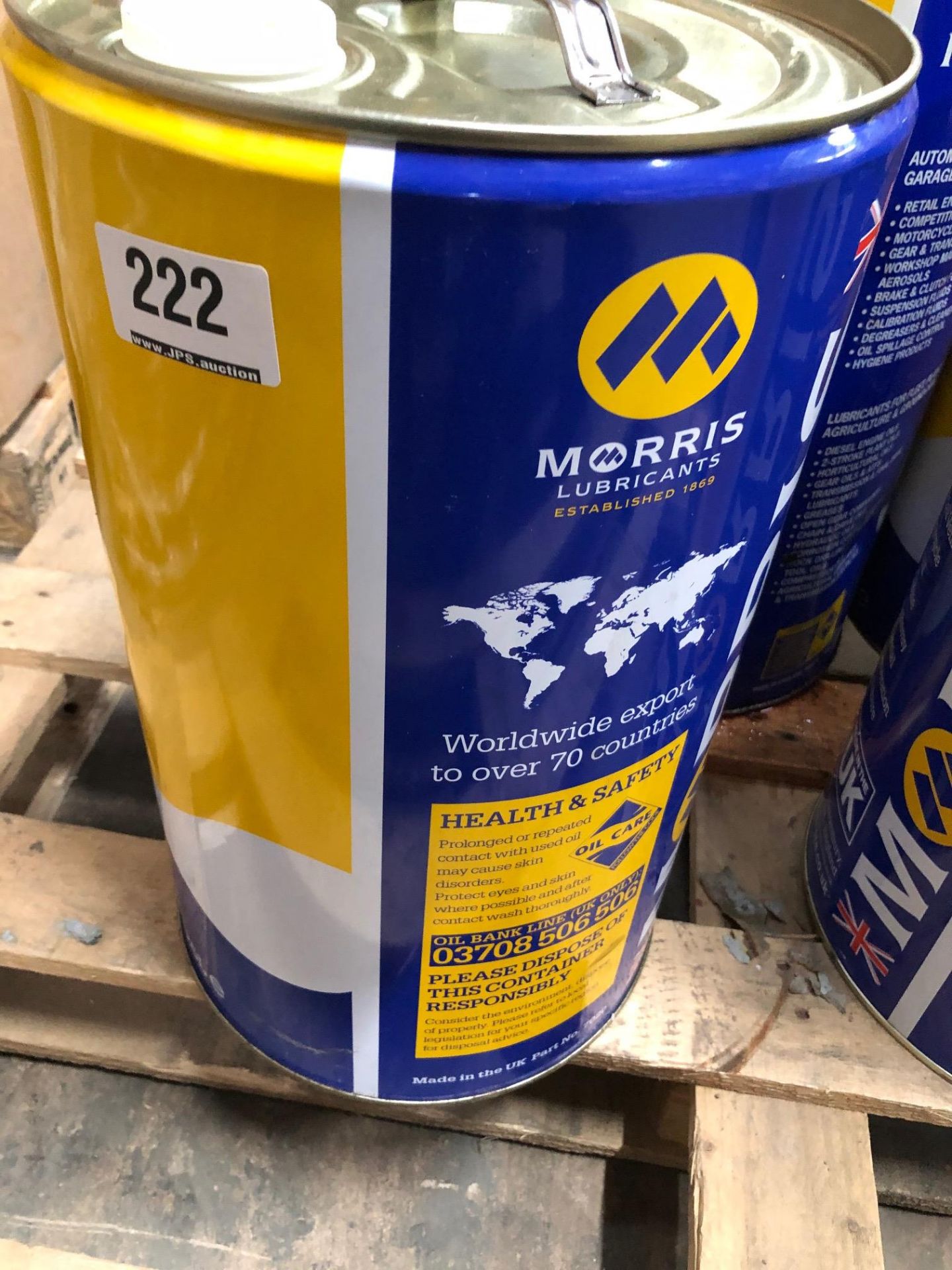 2 x 25L Drums of Morris TXL 025 Terrain XL 10W-30 High Performance Engine Oil - Image 3 of 4