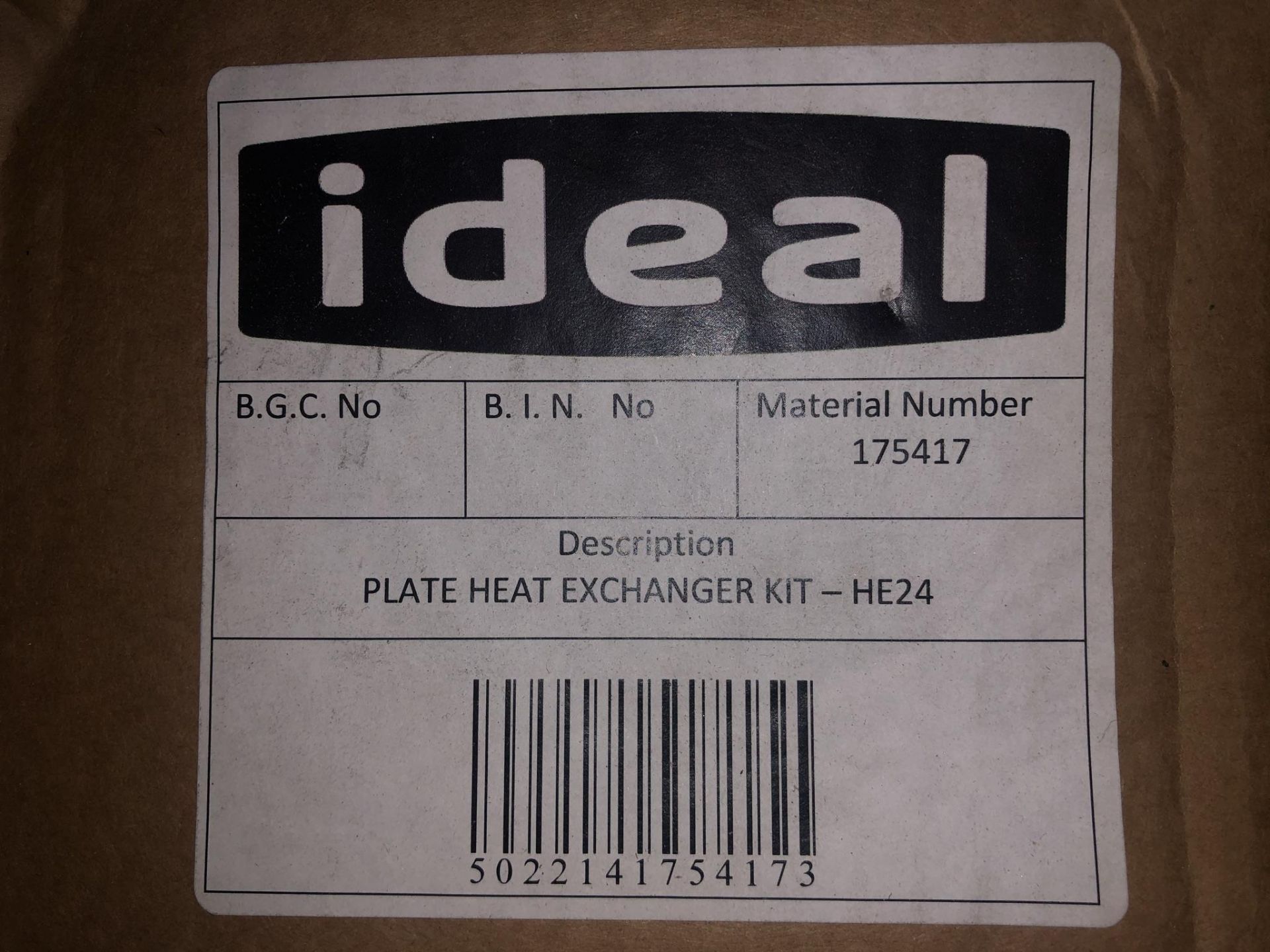 Unused 3 x Ideal 175417 | 175418 | 175419 plate heat exchangers - RRP£225 - Image 6 of 8