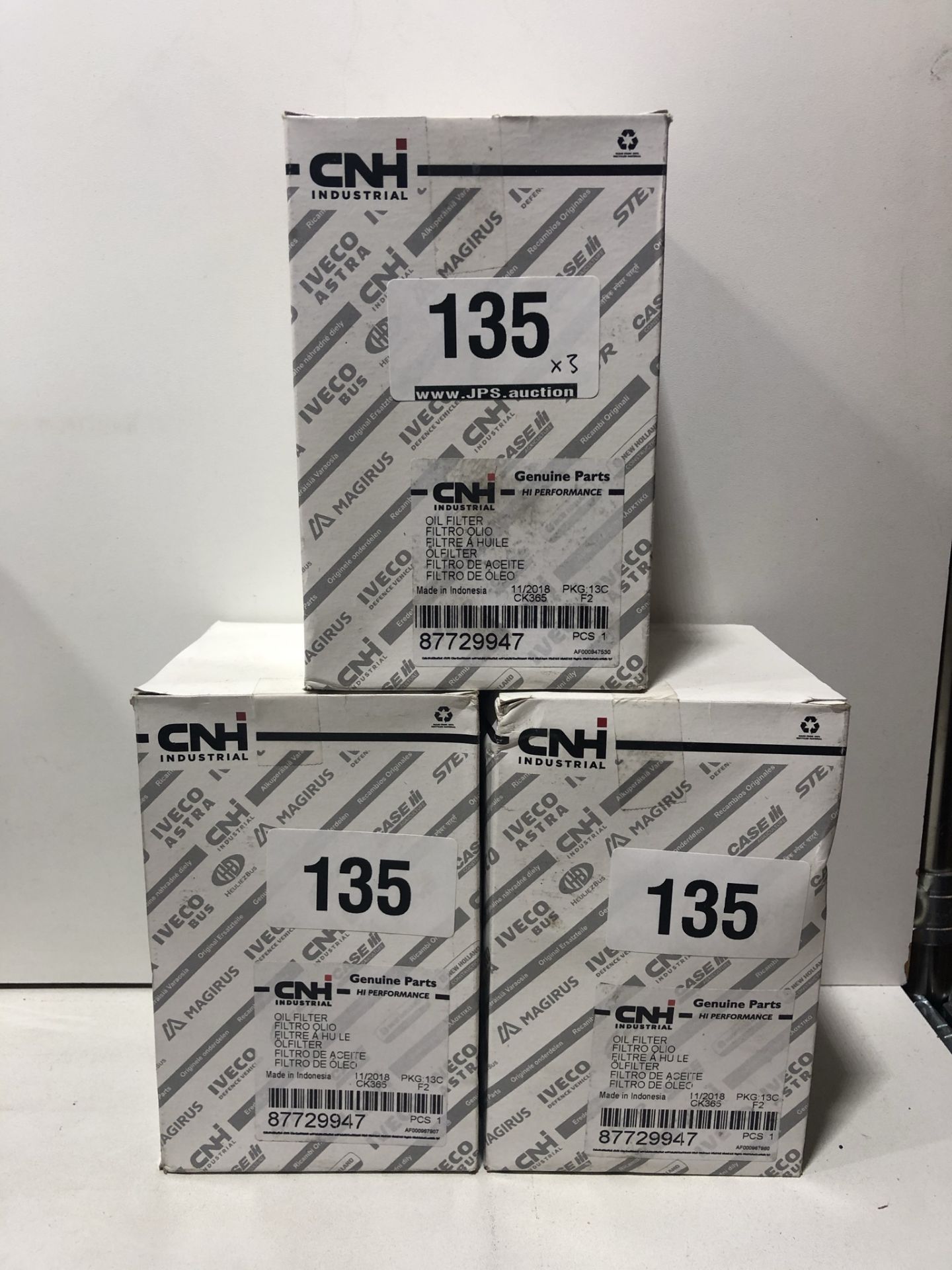 3 x CNH Oil Filters - Image 3 of 3