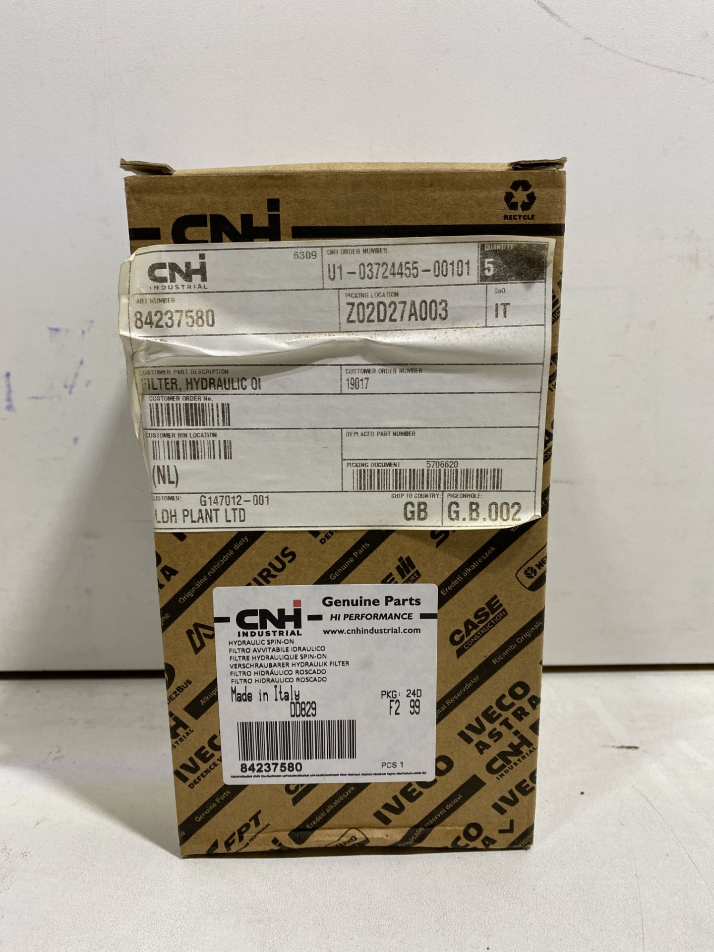 2 x CNH Hydraulic Spin-On Filter - Image 4 of 6