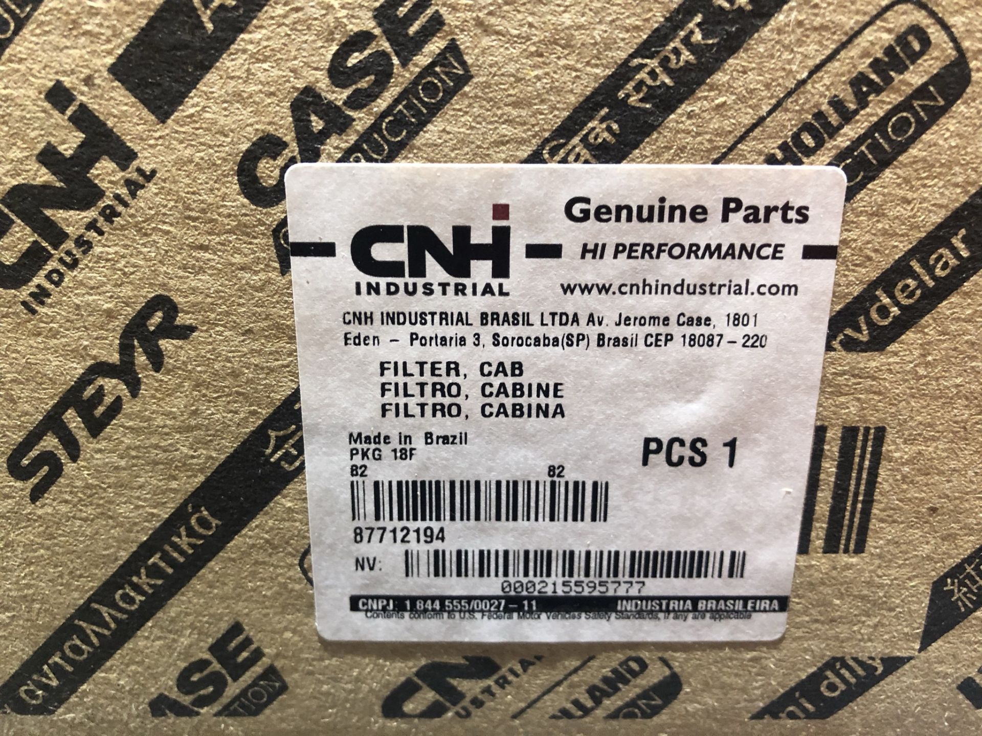 18 x CNH Cabin Filters