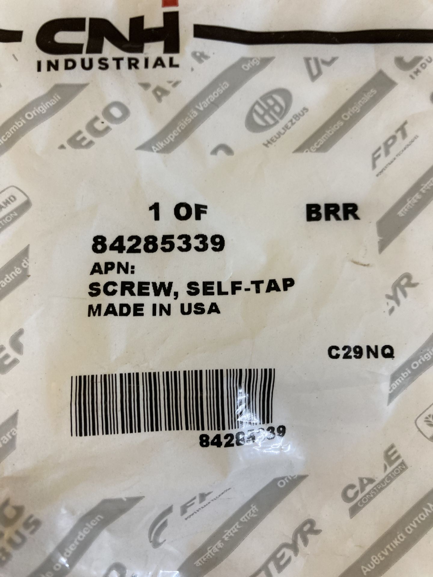 4 x CNH Self Tap Screws