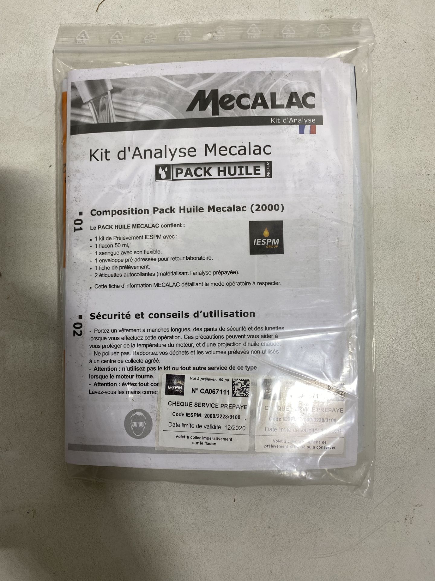 2 x Mecalac Kit Vidange Drain Kits - Image 17 of 22