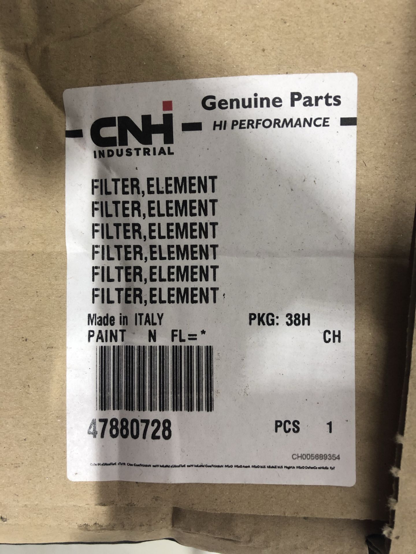 2 x CNH Cab Air Filter Elements