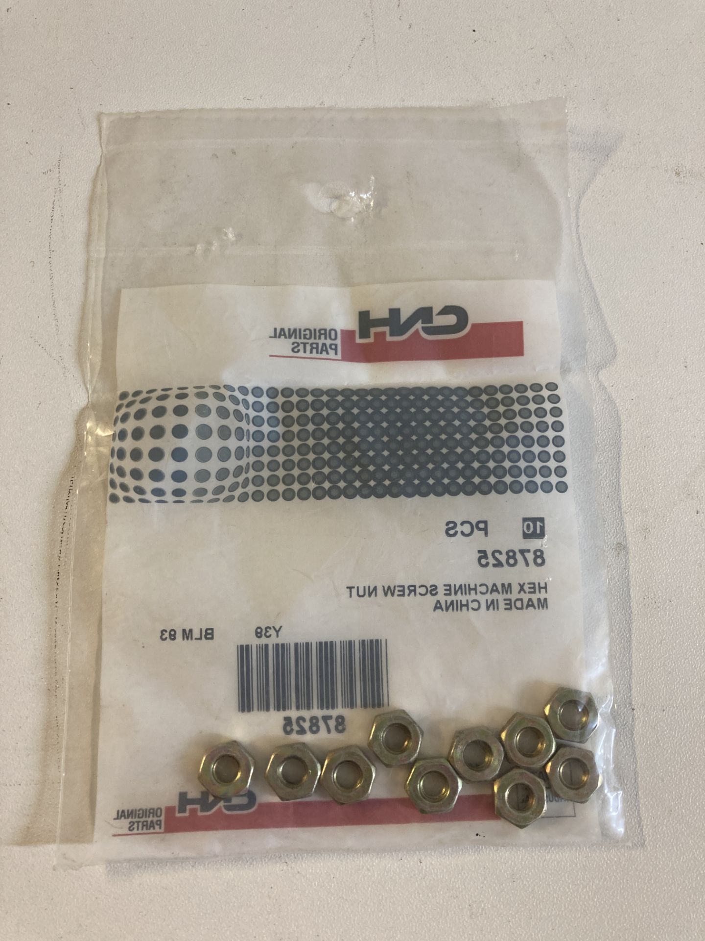 CNH Hex Machine Screw Nut | 10 pcs - Image 2 of 2