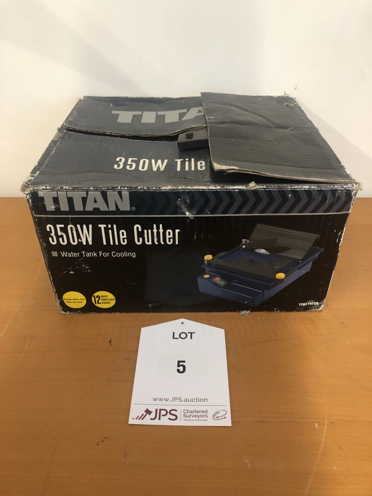 Titan TTB179TCB Radial Tile Cutter