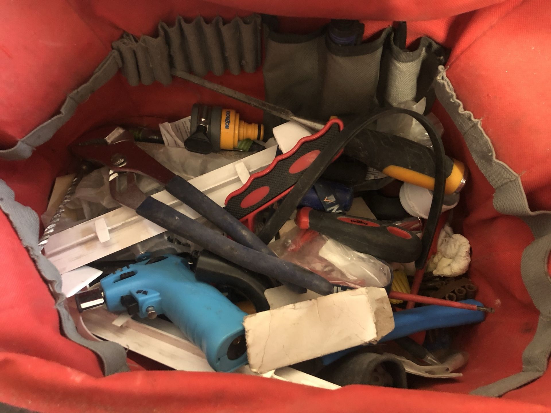 2 x Tool Carry Bags w/ Small Quantity of Hand Tools - Image 2 of 3