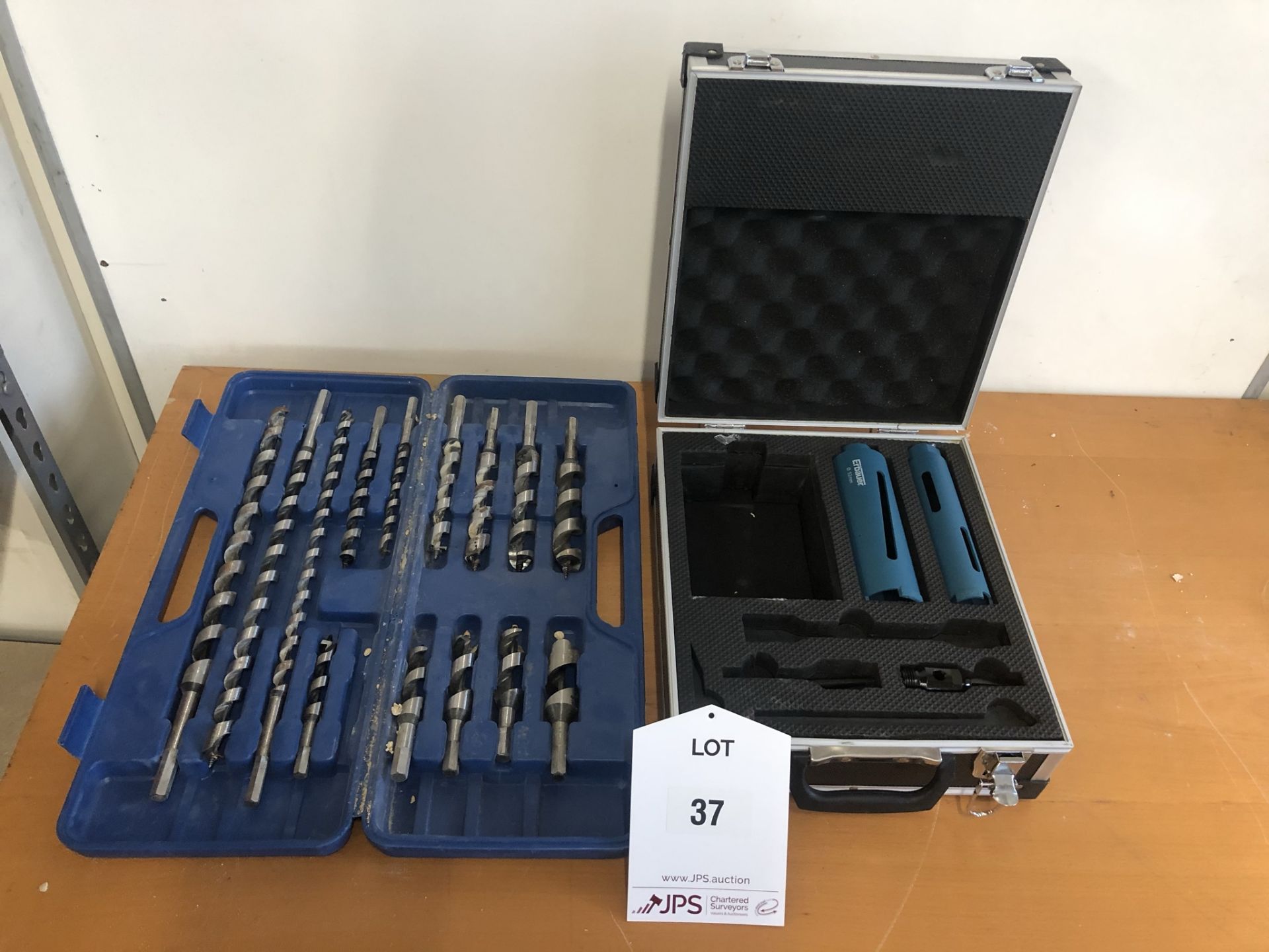 2 x Various Tool Cases w/ Various Drill Bits