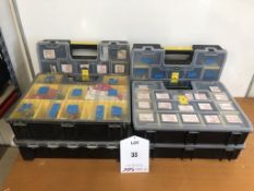 6 x Various Tool Cases w/ Nuts, Bolts, Screws etc